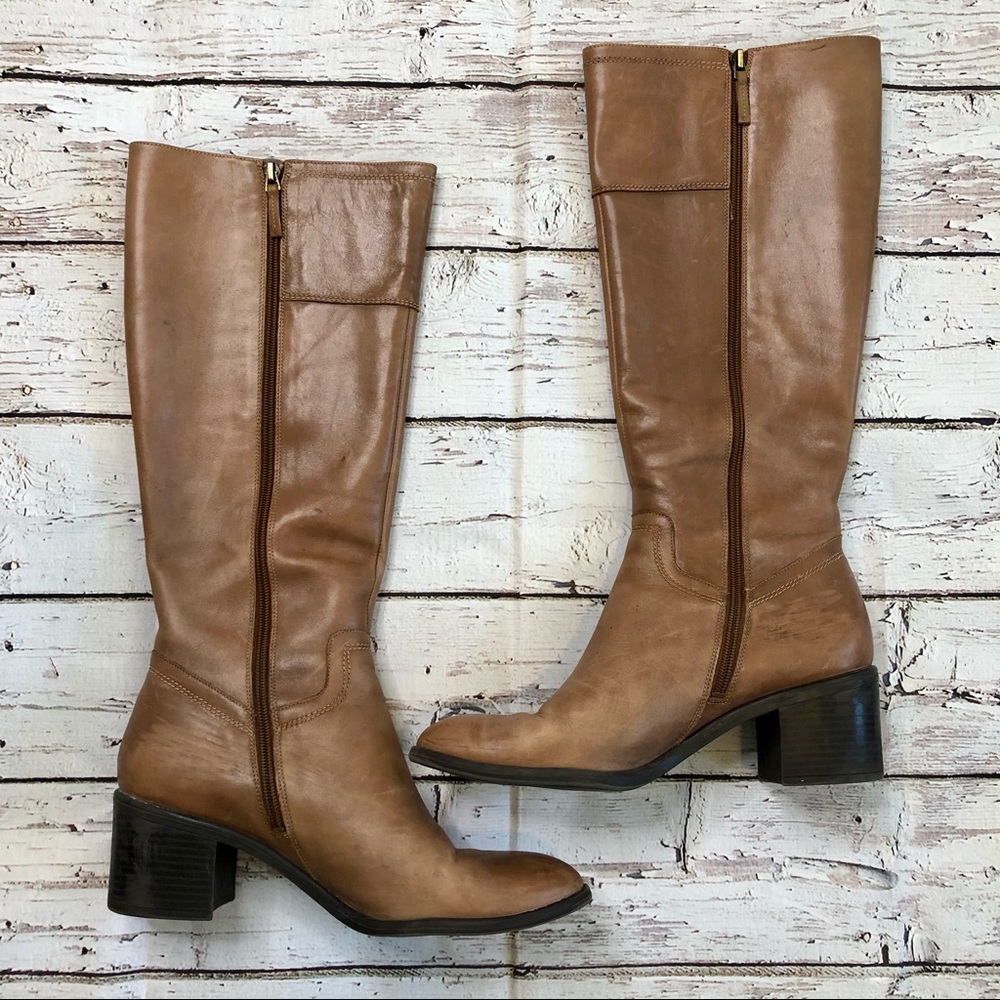 Franco Sarto leather boots. Size 10M. Really nice!